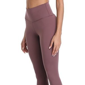 3/4 mauve buttery soft Colorfulkoala leggings